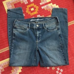 Eddie Bauer Slightly Curvy Skinny Jeans Sz 8